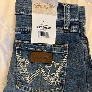 Kid Girl Wrangler Boot Cut Jean 8 R